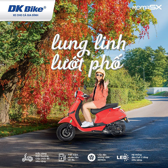 DKBike - xe ga 50cc chất lượng